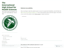 Tablet Screenshot of ihshealthsciences.org